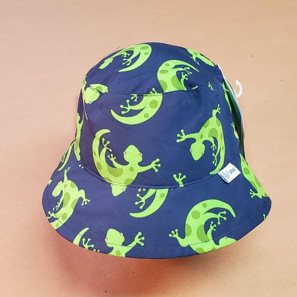 I Play Bucket Sun Hat 0-6 Months Navy - Picture 1 of 6